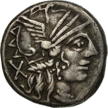 Coin, Plutia, Denarius, Rome, EF(40-45), Silver, Crawford:278/1