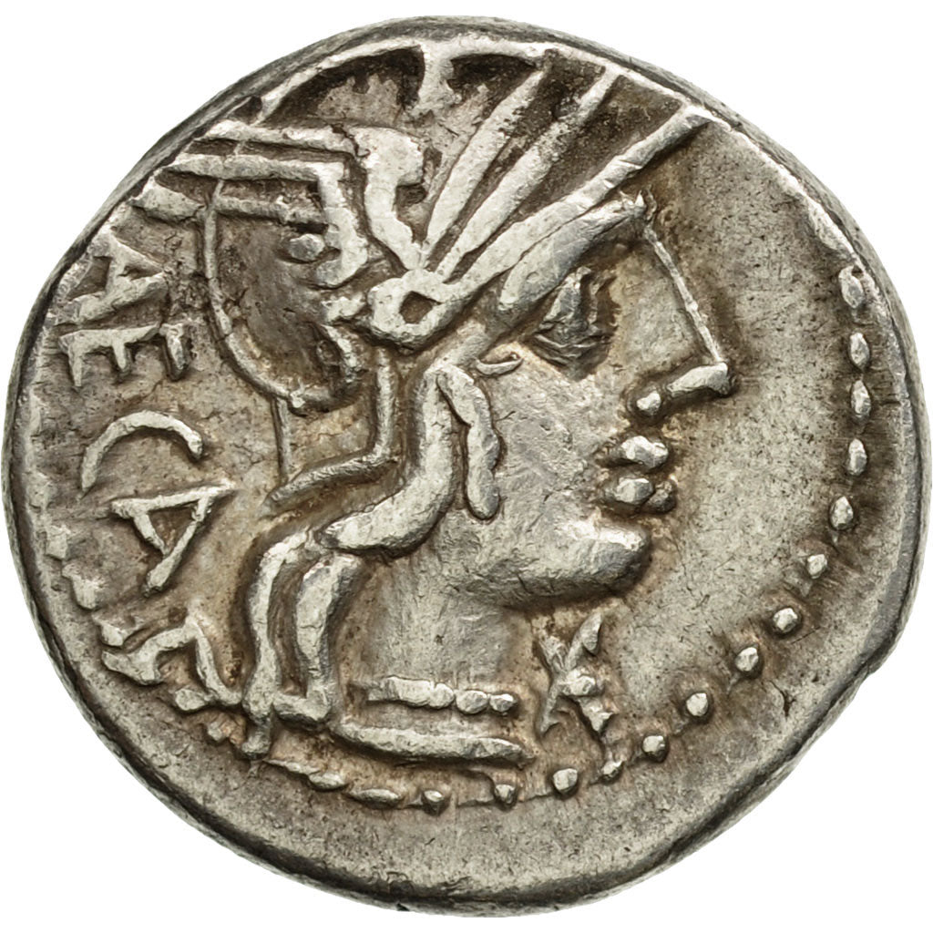 Coin, Porcia, Denarius, Rome, EF(40-45), Silver, Crawford:270/1