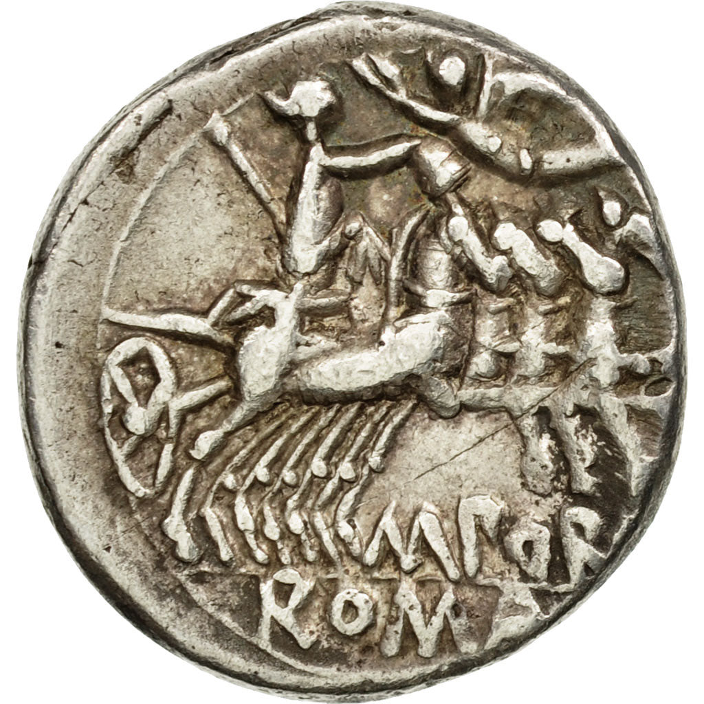 Coin, Porcia, Denarius, Rome, EF(40-45), Silver, Crawford:270/1
