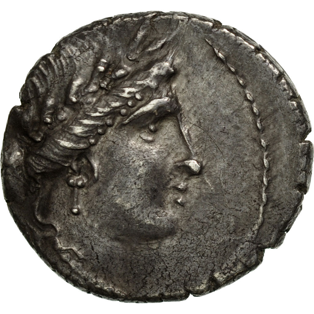 Coin, Acilia, Denarius, Rome, AU(55-58), Silver, Crawford:442/1a