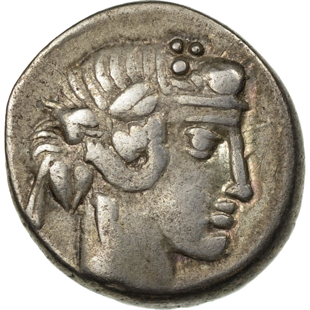 Coin, Titia, Denarius, Rome, EF(40-45), Silver, Crawford:341/2