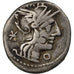 Coin, Fabia, Denarius, Rome, VF(30-35), Silver, Crawford:268/1b