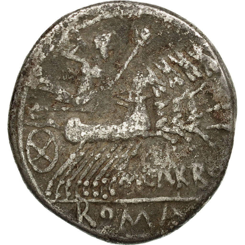 Coin, Papiria, Denarius, Rome, VF(20-25), Silver, Crawford:276/1