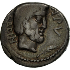 Coin, Tituria, Denarius, Rome, VF(30-35), Silver, Crawford:344/2c