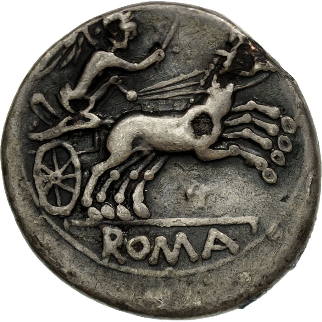 Coin, Anonymous, Denarius, Rome, VF(30-35), Silver, Crawford:197/1a