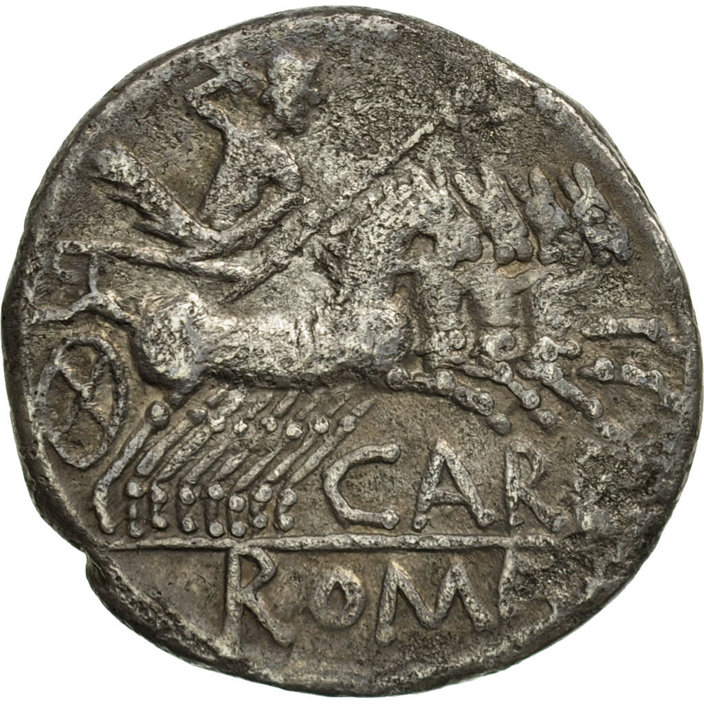 Coin, Papiria, Denarius, Rome, VF(30-35), Silver, Crawford:276/1