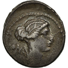 Coin, Porcia, Denarius, Rome, EF(40-45), Silver, Crawford:462/1a