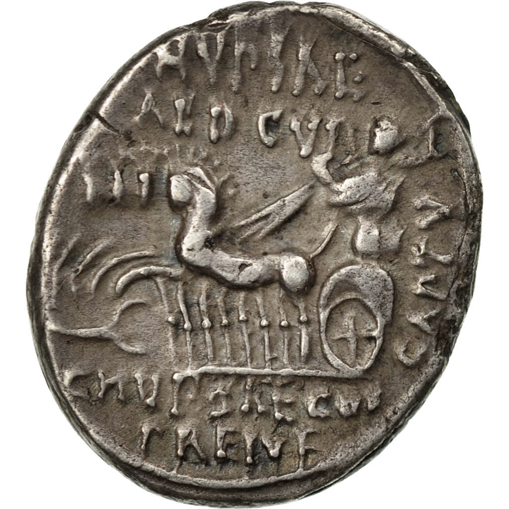 Coin, Aemilia, Denarius, Rome, AU(50-53), Silver, Crawford:422/1b