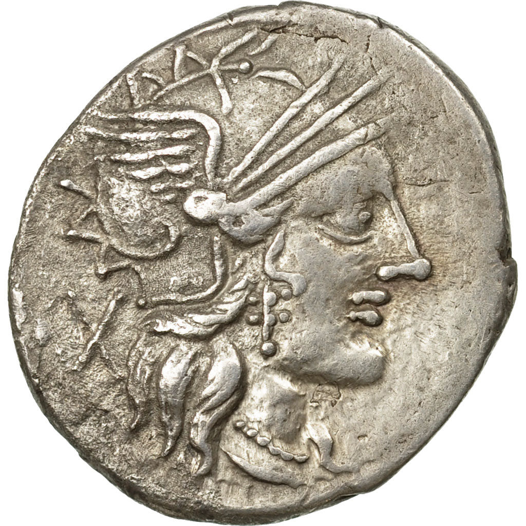 Coin, Papiria, Denarius, Rome, EF(40-45), Silver, Crawford:276/1
