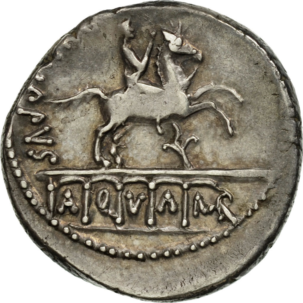 Coin, Marcia, Denarius, Rome, AU(50-53), Silver, Crawford:425/1