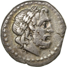 Coin, Anonymous, Victoriatus, Apulia, EF(40-45), Silver, Crawford:102/1