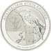 Coin, Australia, Australian Kookaburra, Dollar, 2016, MS(65-70), Silver