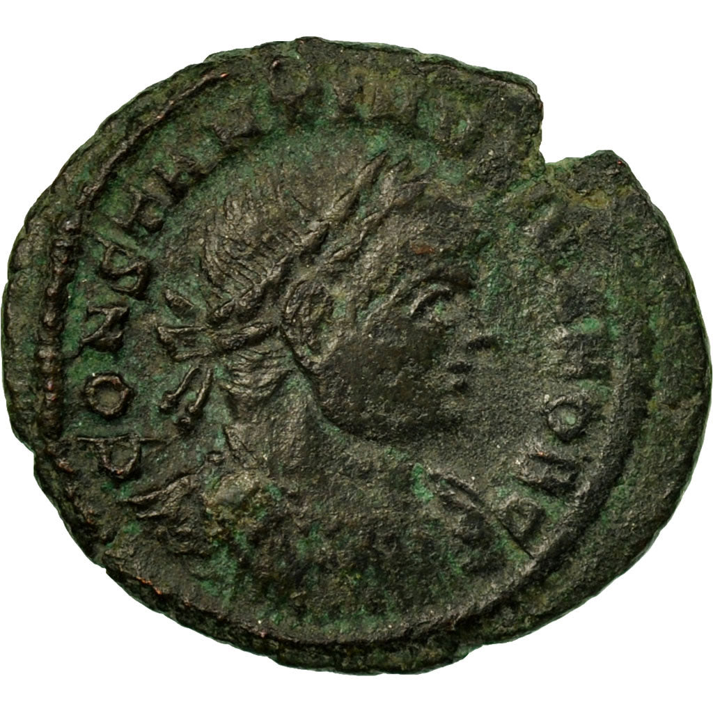 Moneda, Constantine II, Follis, Trier, MBC, Bronce, RIC:520