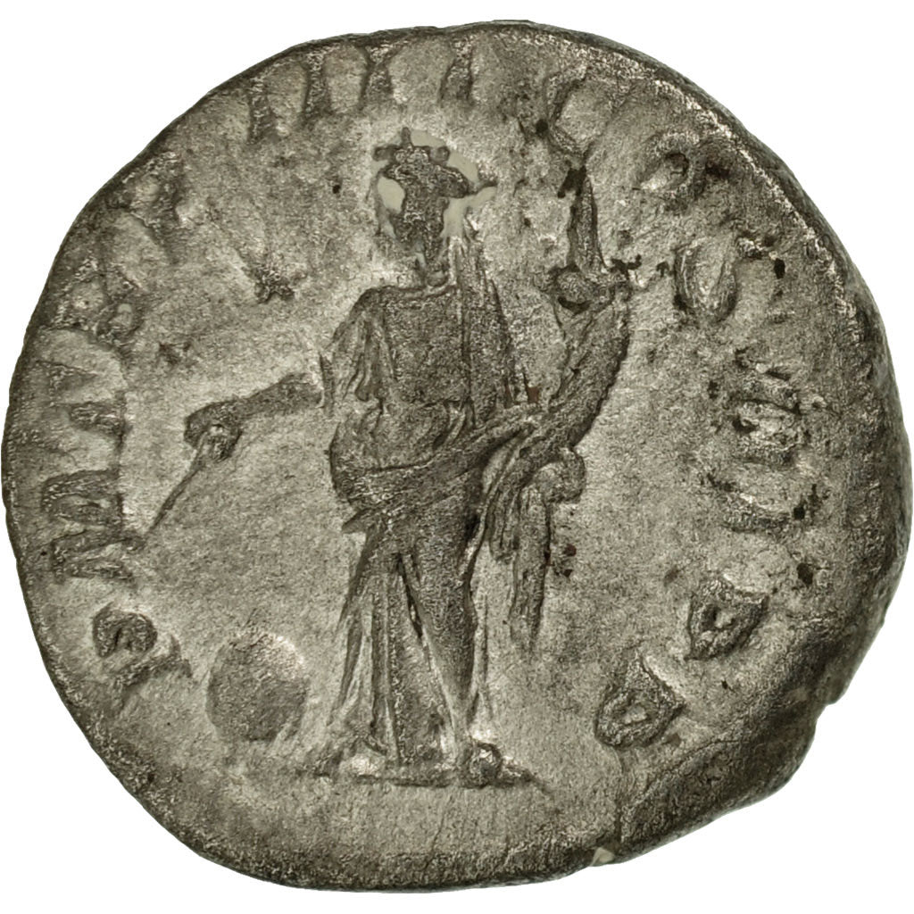Coin, Elagabalus, Denarius, 221, Rome, EF(40-45), Silver, RIC:42