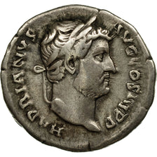 Coin, Hadrian, Denarius, AD 134-138, Rome, EF(40-45), Silver, RIC:261d