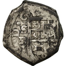 Coin, Spain, Philip IV, 2 Reales, Seville, Rare, EF(40-45), Silver