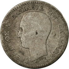 Coin, Greece, George I, 50 Lepta, 1874, Athens, VG(8-10), Silver, KM:37