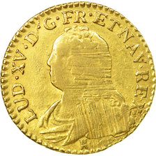 Munten, Frankrijk, Louis XV, Louis d'or aux lunettes, 1728, Toulouse, FR+, Goud