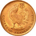Coin, Cameroon, 50 Centimes, 1943, Pretoria, MS(65-70), Bronze, KM:6