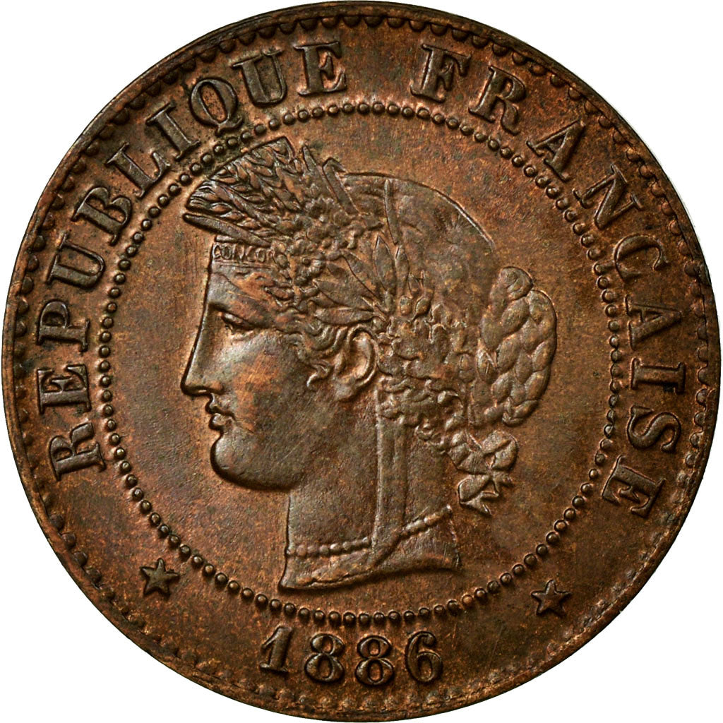 Monnaie, France, Cérès, Centime, 1886, Paris, SUP, Bronze, KM:826.1