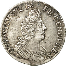 Munten, Frankrijk, Louis XIV, 1/12 Écu aux palmes, Uncertain date, Rouen, ZF