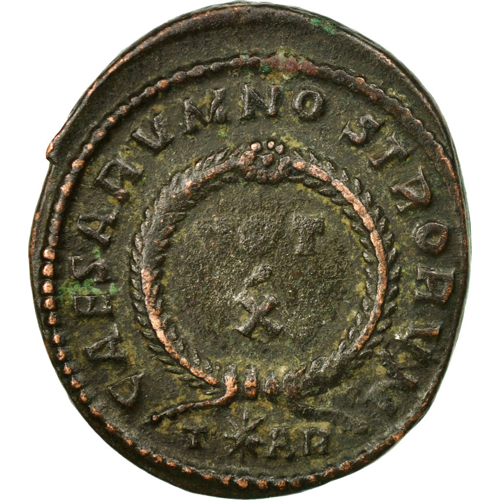Coin, Crispus, Follis, 322-323, Arles, EF(40-45), Bronze, RIC:259