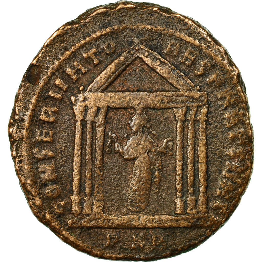 Coin, Maxentius, Follis, AD 307, Carthage, VF(30-35), Bronze, RIC:60