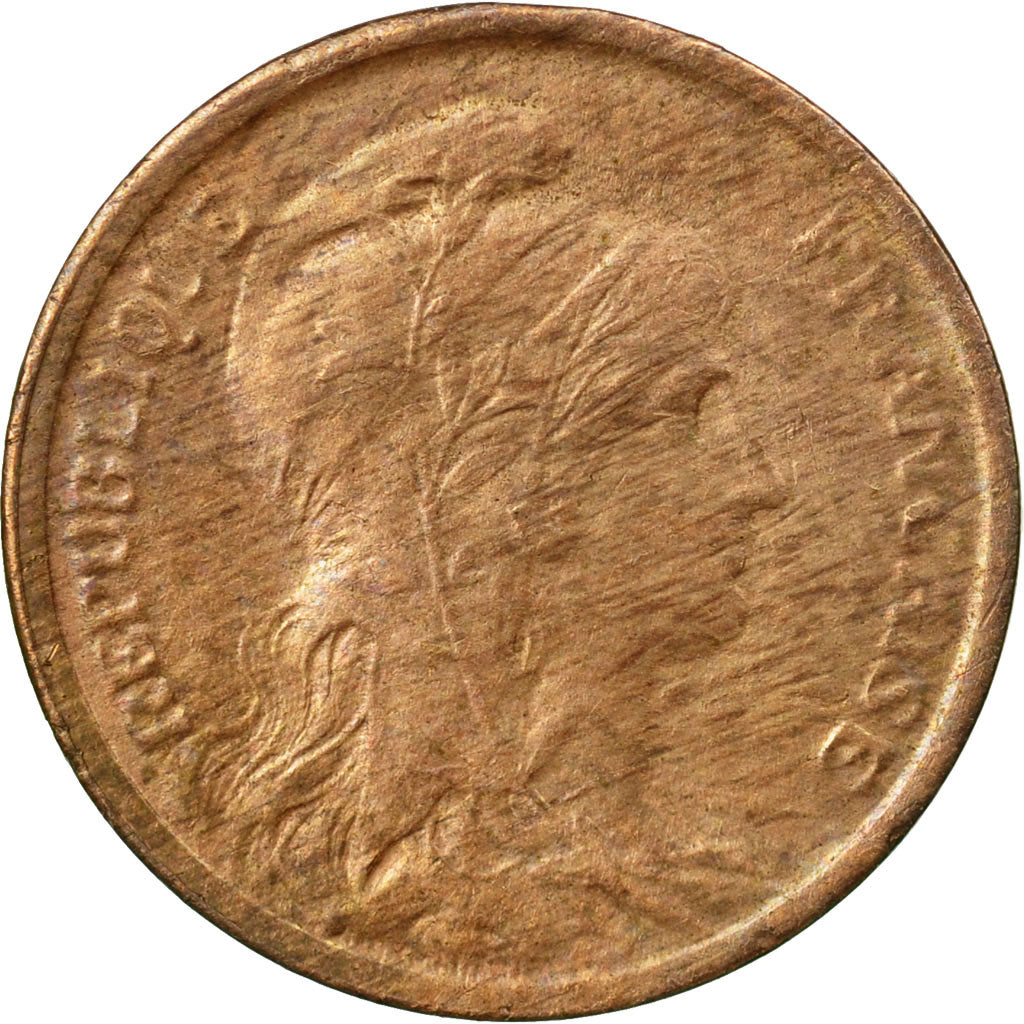 Moneta, Francja, Dupuis, Centime, 1910, Paris, EF(40-45), Bronze, KM:840
