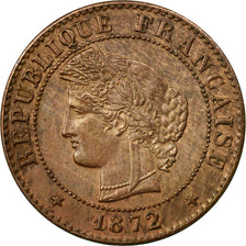 Monnaie, France, Cérès, Centime, 1872, Paris, SUP, Bronze, Gadoury:88