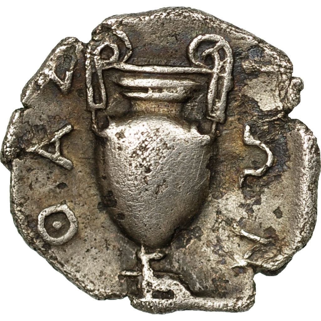 Coin, Thrace, Thasos, Trihemiobol, EF(40-45), Silver, HGC:6-351