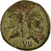 Coin, Augustus, Dupondius, Nîmes, VF(30-35), Bronze, RIC:160