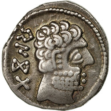 Coin, Spain, Barskunes, Denarius, EF(40-45), Silver