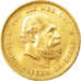 Coin, Netherlands, William III, 10 Gulden, 1879, MS(64), Gold, KM:106