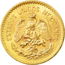 Coin, Mexico, 10 Pesos, 1959, Mexico City, MS(60-62), Gold, KM:473