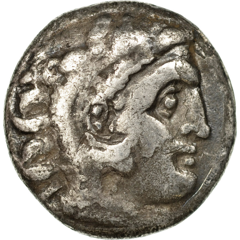 Coin, Kingdom of Macedonia, Alexander III, Drachm, Kolophon, VF(20-25), Silver