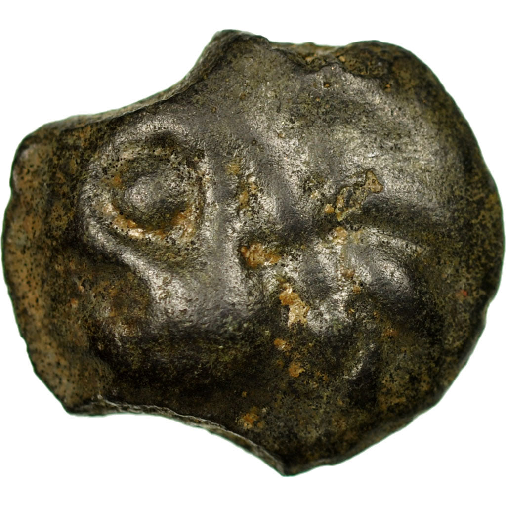 Coin, Leuci, Potin au sanglier, VF(20-25), Potin, Delestrée:227