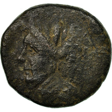 Coin, Sextus Pompey, As, 45 BC, Sicily, VF(20-25), Bronze, Crawford:479/1