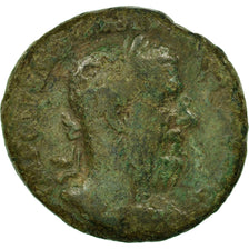 Coin, Macrinus, As, AD 217-218, Rome, F(12-15), Bronze