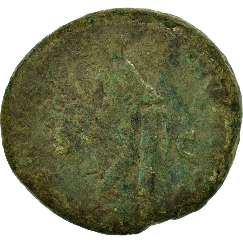 Coin, Macrinus, As, AD 217-218, Rome, F(12-15), Bronze