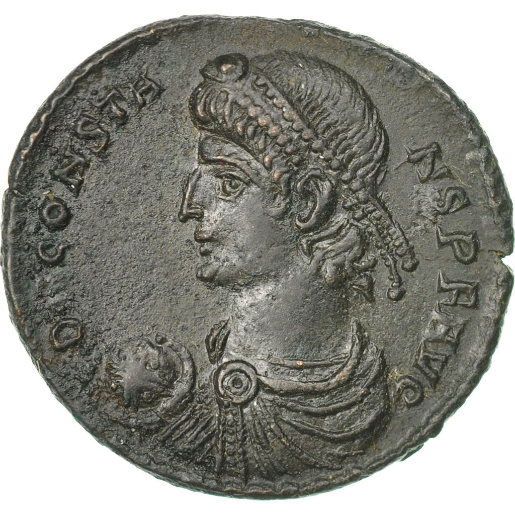 Moneta, Constans, Maiorina, 348-350, Aquileia, SPL-, Bronzo, RIC:103