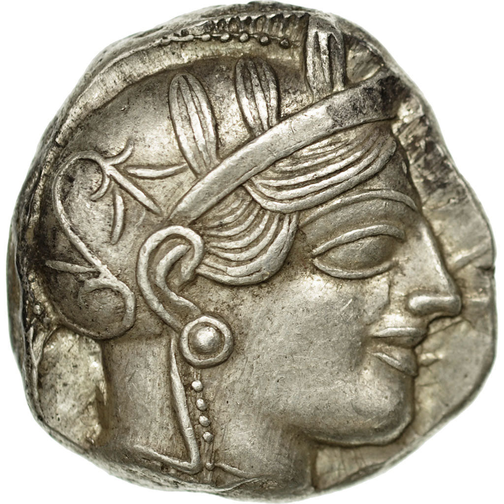 Coin, Attica, Athens, Tetradrachm, Athens, AU(55-58), Silver, SNG Cop:31