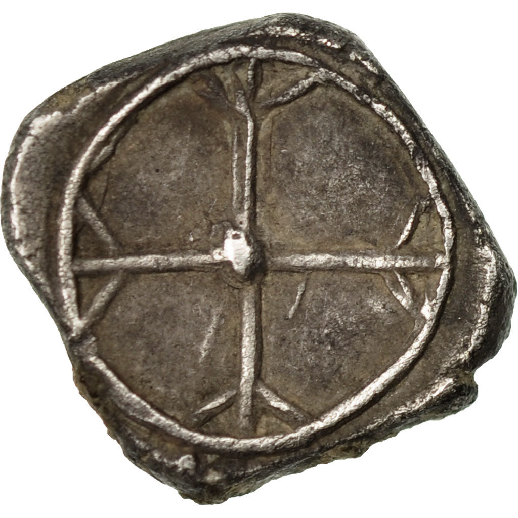 Coin, Massalia, Obol, Marseille, AU(55-58), Silver, Feugère & Py:OBM-2a