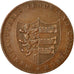 Coin, Great Britain, Kent, Halfpenny Token, Sandwich, EF(40-45), Copper