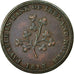 Coin, Ireland, James Hilles, Halfpenny Token, 1813, Dublin, EF(40-45), Copper