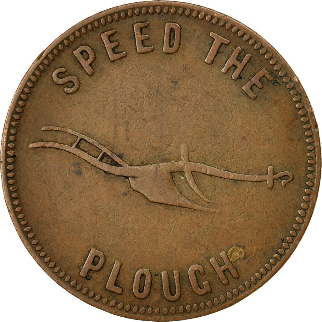 Coin, Canada, Prince Edward Island, Halfpenny Token, VF(30-35), Copper
