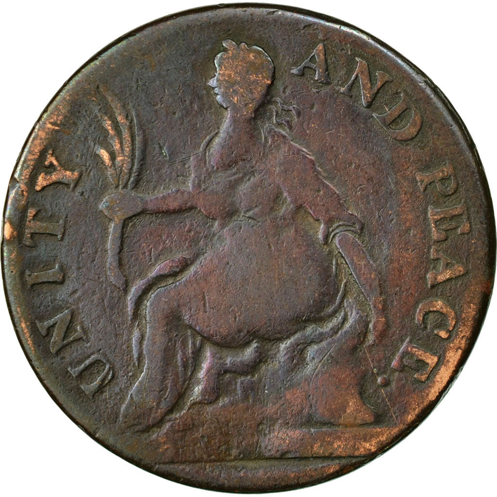 Coin, Great Britain, Alfred the Great, Evasion Halfpenny, Unity and Peace