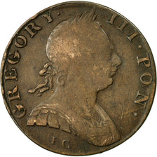 Coin, Great Britain, Gregory III Pon, Evasion Halfpenny, 1730, Britain's Isles