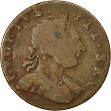 Coin, Great Britain, Georius Pit Sex, Evasion Halfpenny, 1767, British Tars