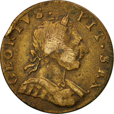 Coin, Great Britain, Georius Pit Sex, Evasion Halfpenny, 1767, British Tars