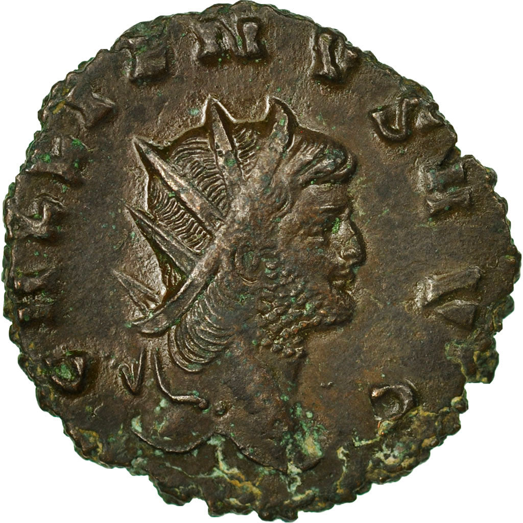 Coin, Gallienus, Antoninianus, AD 260-268, Rome, EF(40-45), Billon, RIC:287